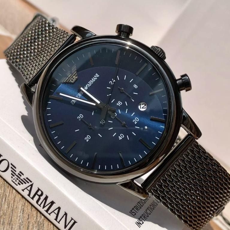 ? Gift Ur Fav ? AR1979 Emporio Armani Chronograph Gunmetal Stainless Mens  Watch, Men's Fashion, Watches & Accessories, Watches on Carousell