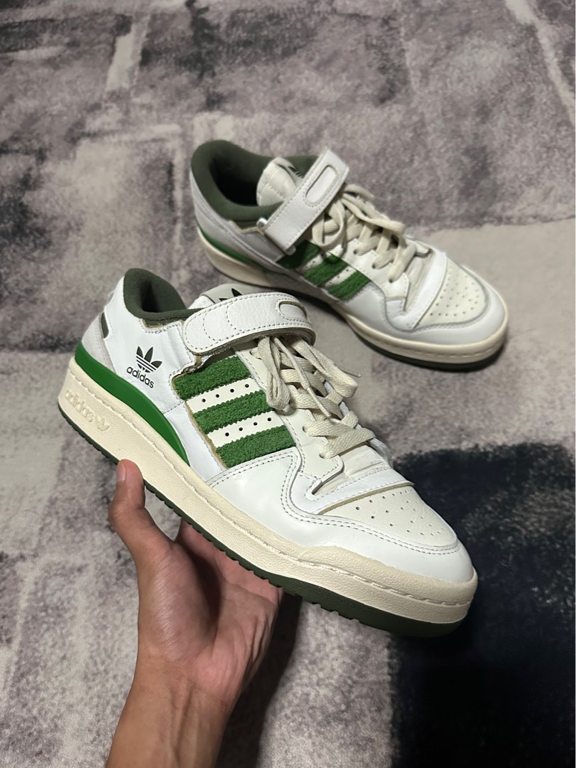 adidas originals forum 84 low crew green