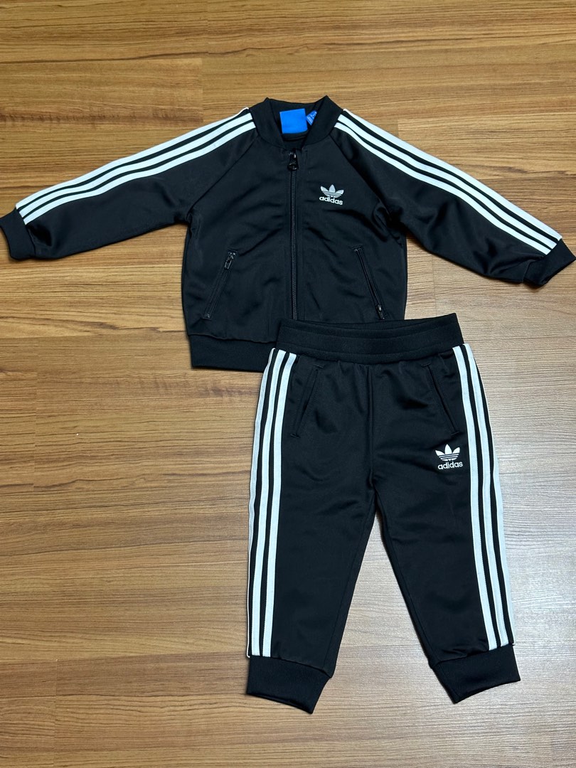 Baby adidas tracksuit 9 12 months best sale