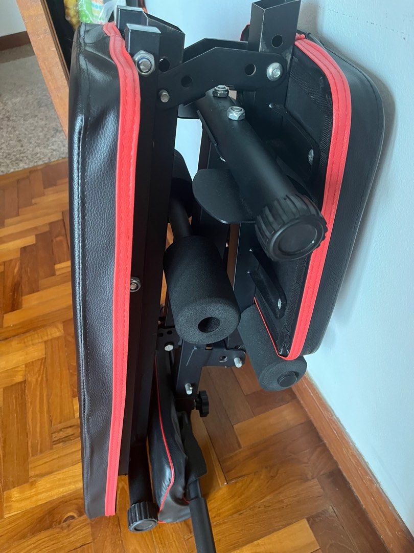 Adjustable Dumbbells and bench, Sports Equipment, Exercise & Fitness