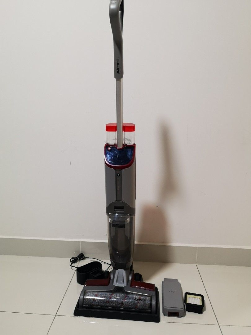 Airbot iClean Wet Vacuum Dual Water Tank Self Cleaning, TV & Home