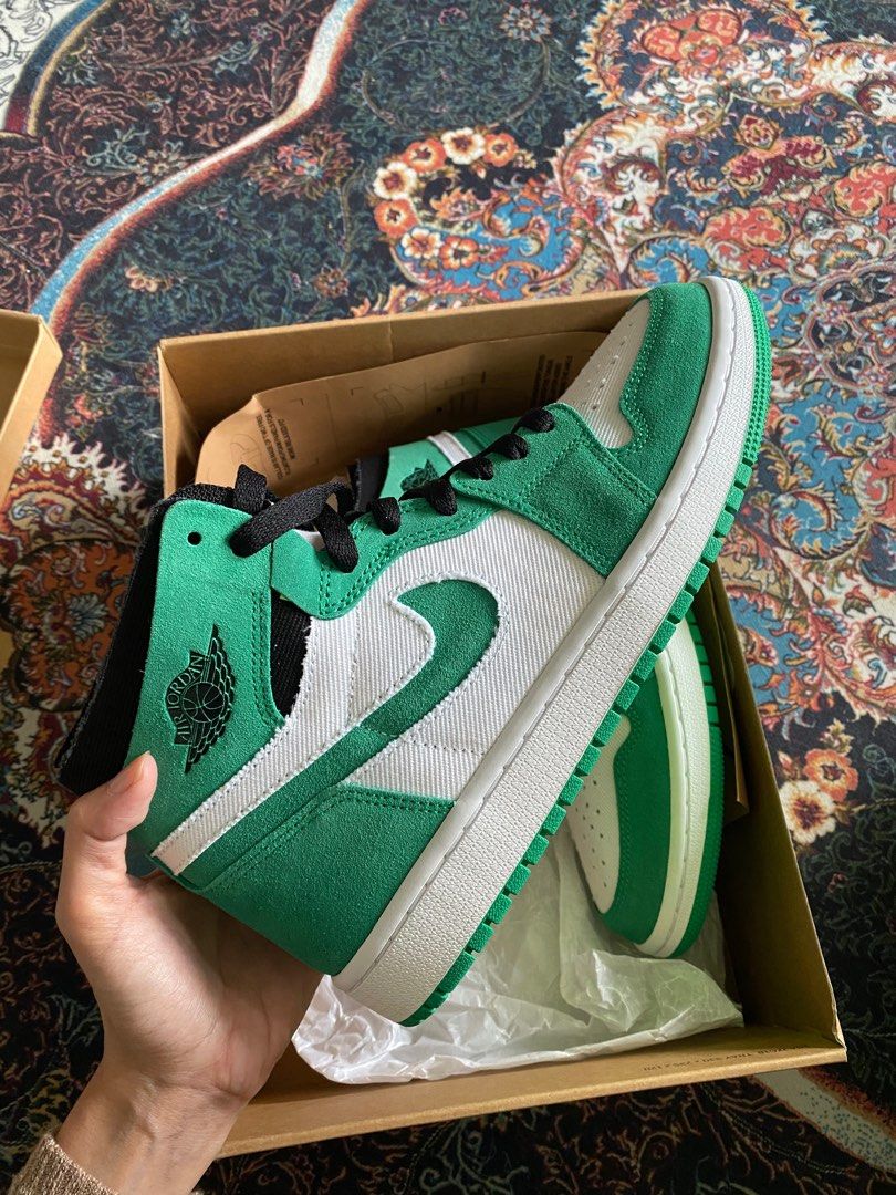 AJ1 CMFT "STADIUM GREEN", Men's Fashion, Footwear, Sneakers on Carousell