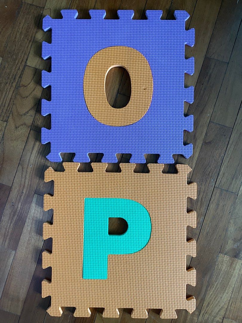 Alphabet playmat (22 pieces), Babies & Kids, Infant Playtime on Carousell