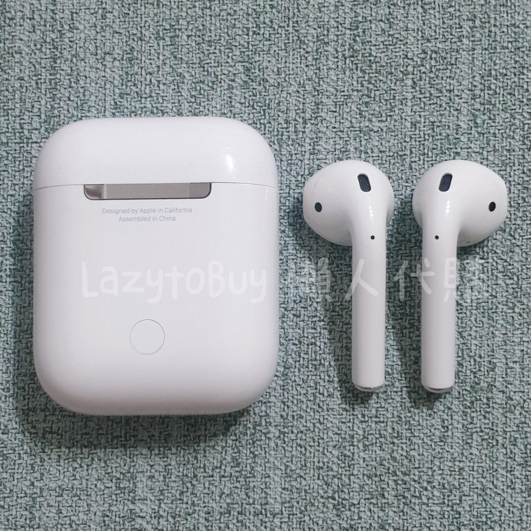 二手耳機免運】Apple AirPods 2 二代有線充電盒藍牙耳機蘋果官方商品正