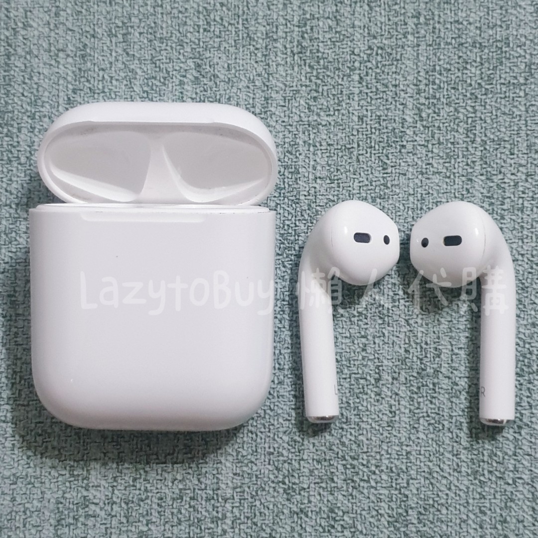 【二手耳機免運】Apple AirPods 2 二代有線充電盒藍牙耳機蘋果官方