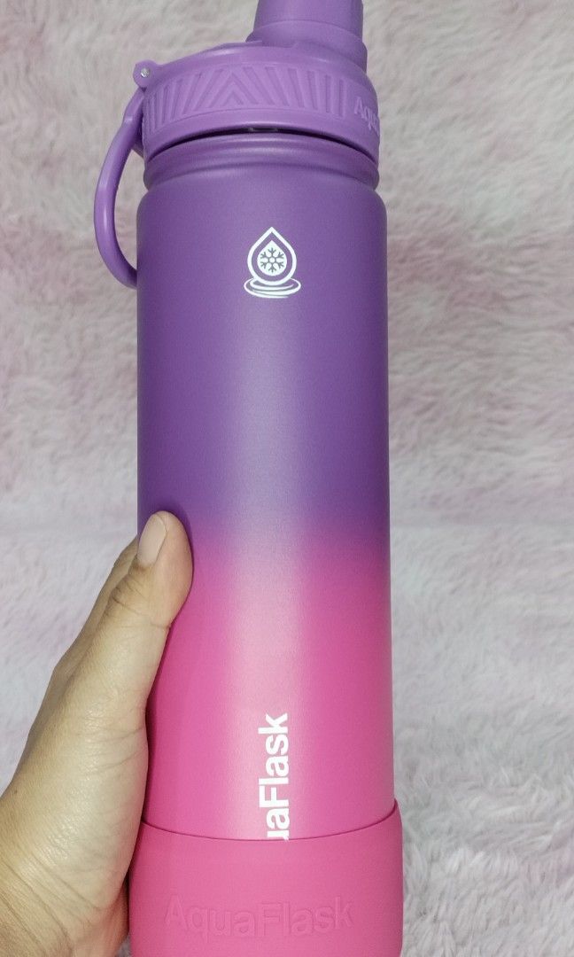 AQUAFLASK 22oz LIMITED EDITION ECHANMENT (Category: Water Bottles & Tumblers) located in Quezon City. Submitted by jtlalimitedcollectibles (Listing ID 1225027908, Image 3). Description: Aquaflask Available Limited Stocks Only! Wide Mouth W/ Spout Lid Vacuum Insulated Stainless Steel Drinking Water Bottle * Stainless Steel * Double-Wall * Vacuum Insulated * Leak Proof * BPA FREE * 12hours ,24 hours cold * Durable * Convenient to use * 1 year warra