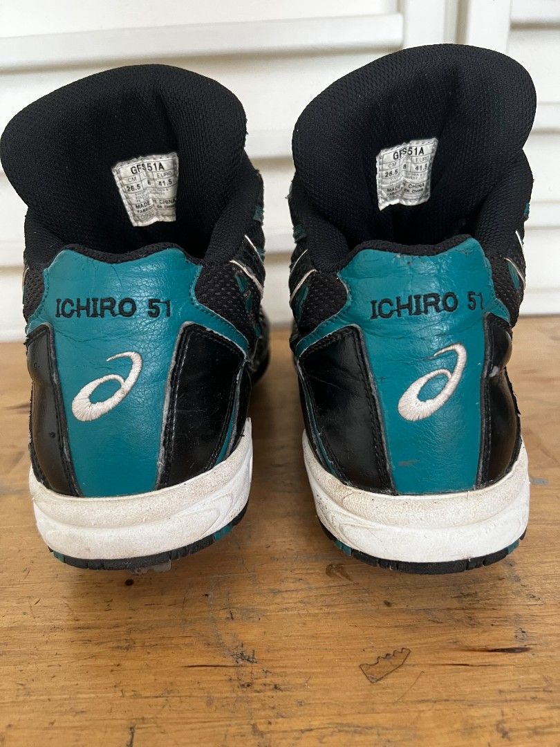 Asics baseball cheap cleats ichiro