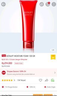 Astalift Moisture Foam / Facial Wash
