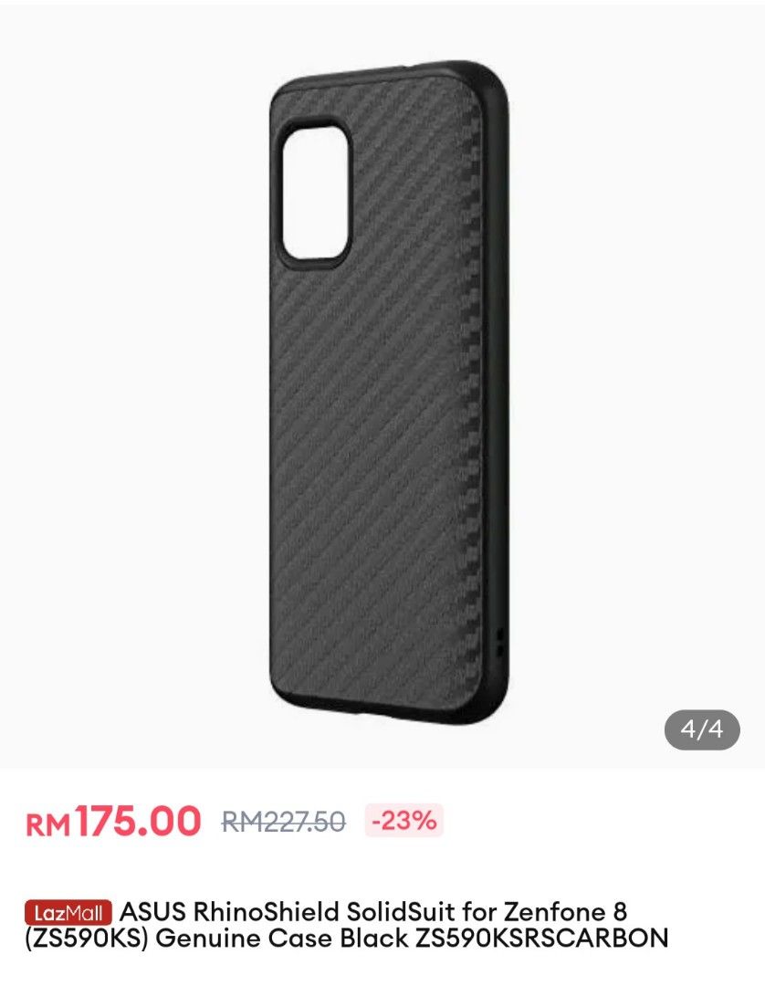 Asus Zenfone 8 Rhinoshield, Mobile Phones & Gadgets, Mobile & Gadget  Accessories, Cases & Covers on Carousell