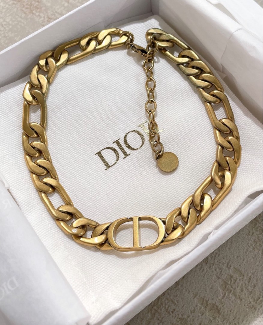 Authentic sales dior necklace