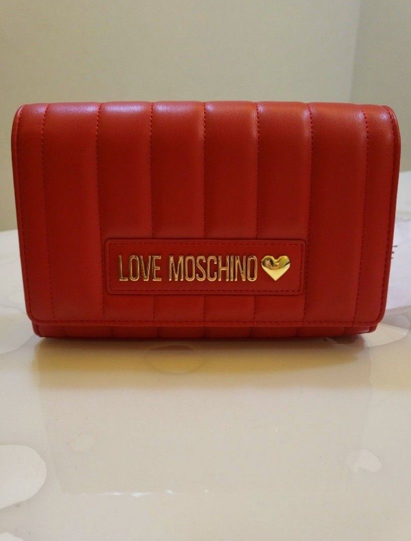 Authentic Moschino Bag, Luxury, Bags & Wallets on Carousell