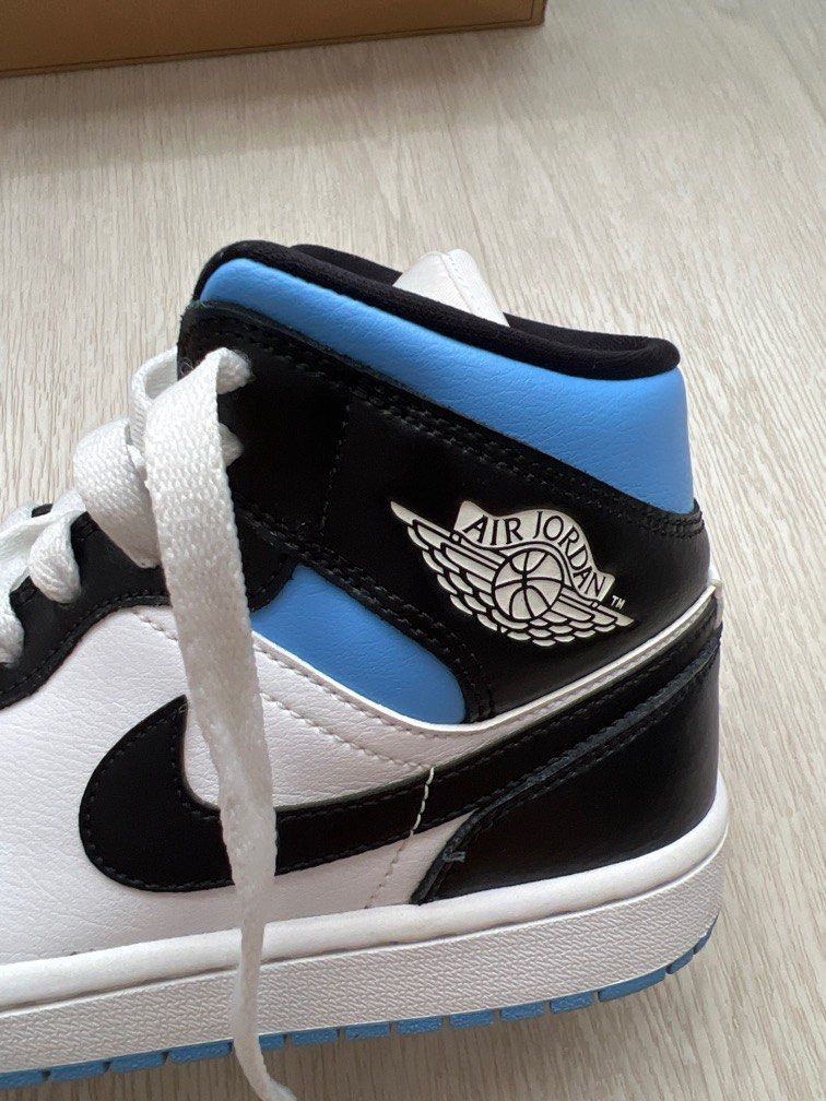 Baby blue Jordans Women s Fashion Footwear Sneakers on Carousell