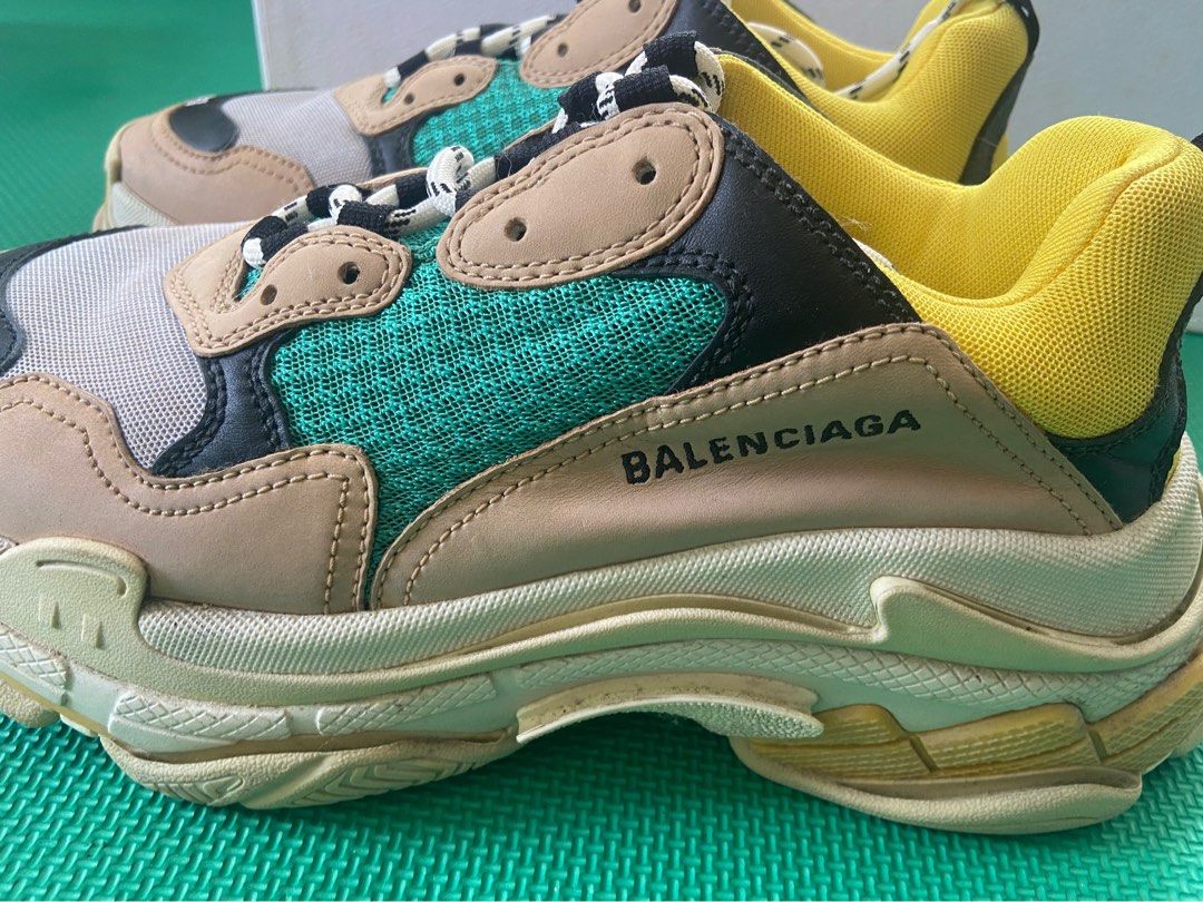 Triple s green yellow online