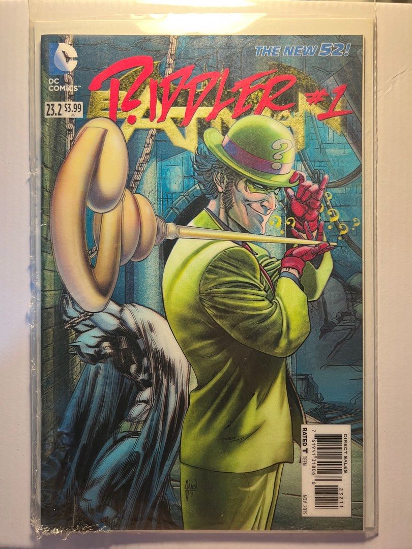Batman 23.2 Riddler #1 Lenticular Cover (Category: Comics & Manga) located in Paranaque City. Submitted by xgabe (Listing ID 1225092956, Image 1). Description: • Lot buyers preferred! PM for lot price. • Price is negotiable. .