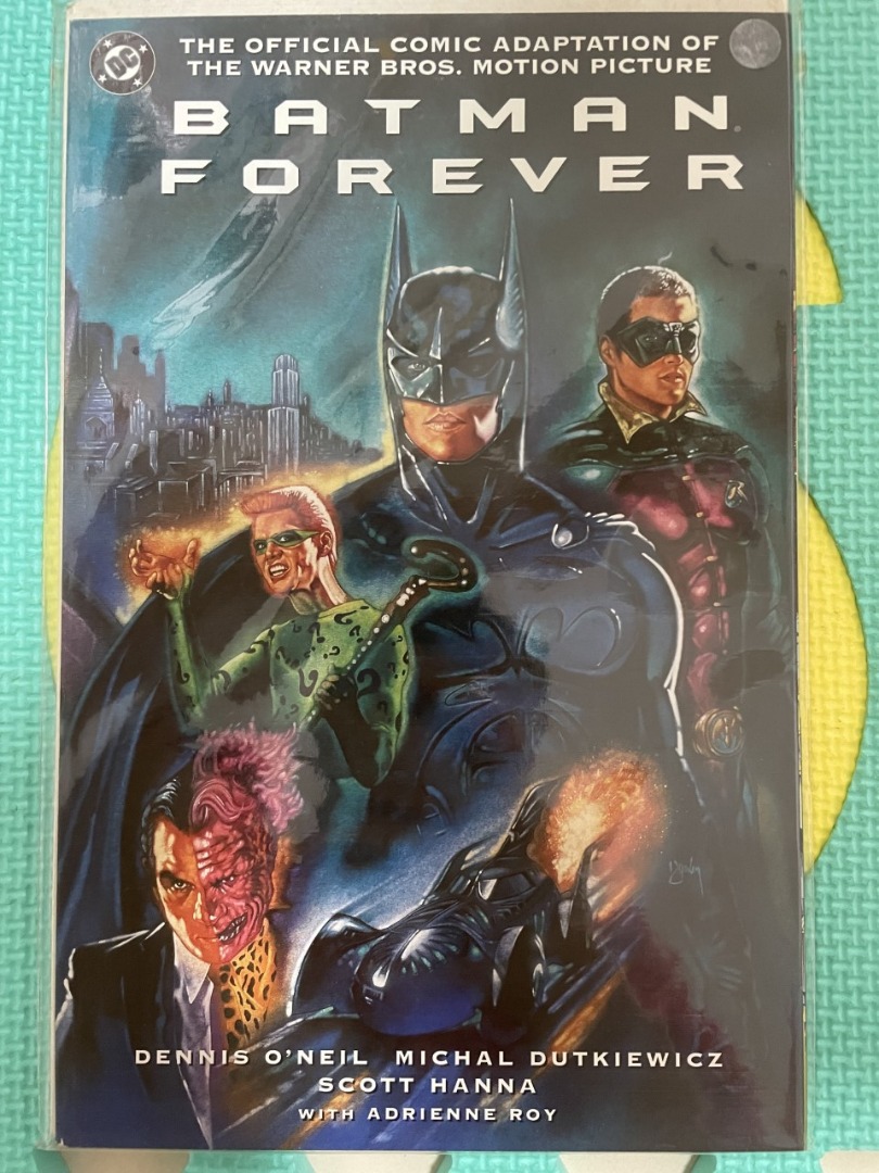 BATMAN FOREVER MOVIE ADAPTION #0 (DC COMICS), Hobbies & Toys, Books &  Magazines, Comics & Manga on Carousell