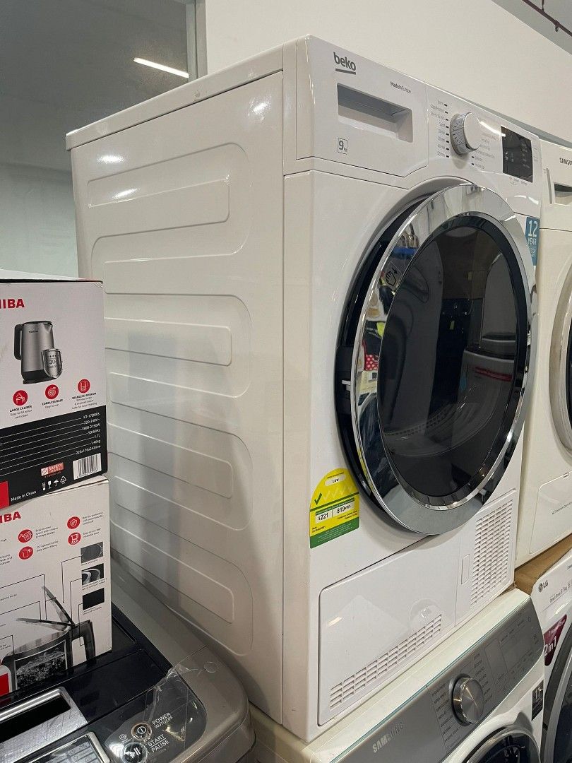 BEKO DCY9402GXB1 CONDENSER DRYER (9KG), TV & Home Appliances, Washing