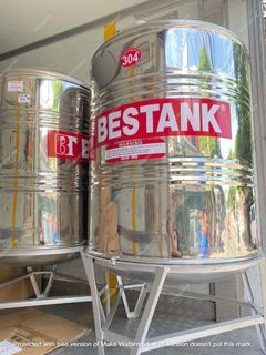 Bestank Stainless Water Tank 340 Liters