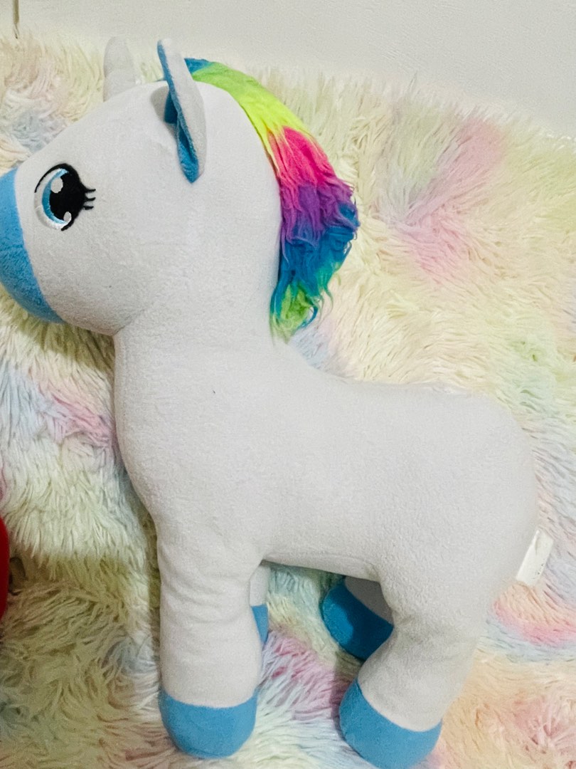 Big Unicorn Plush Toy, Hobbies & Toys, Toys & Games on Carousell