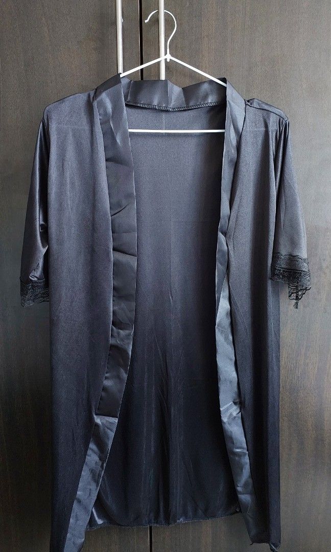 Black satin (Category: Undergarments & Loungewear) located in Mandaluyong City. Submitted by Andeng (Listing ID 1224942058, Image 2). Description: .