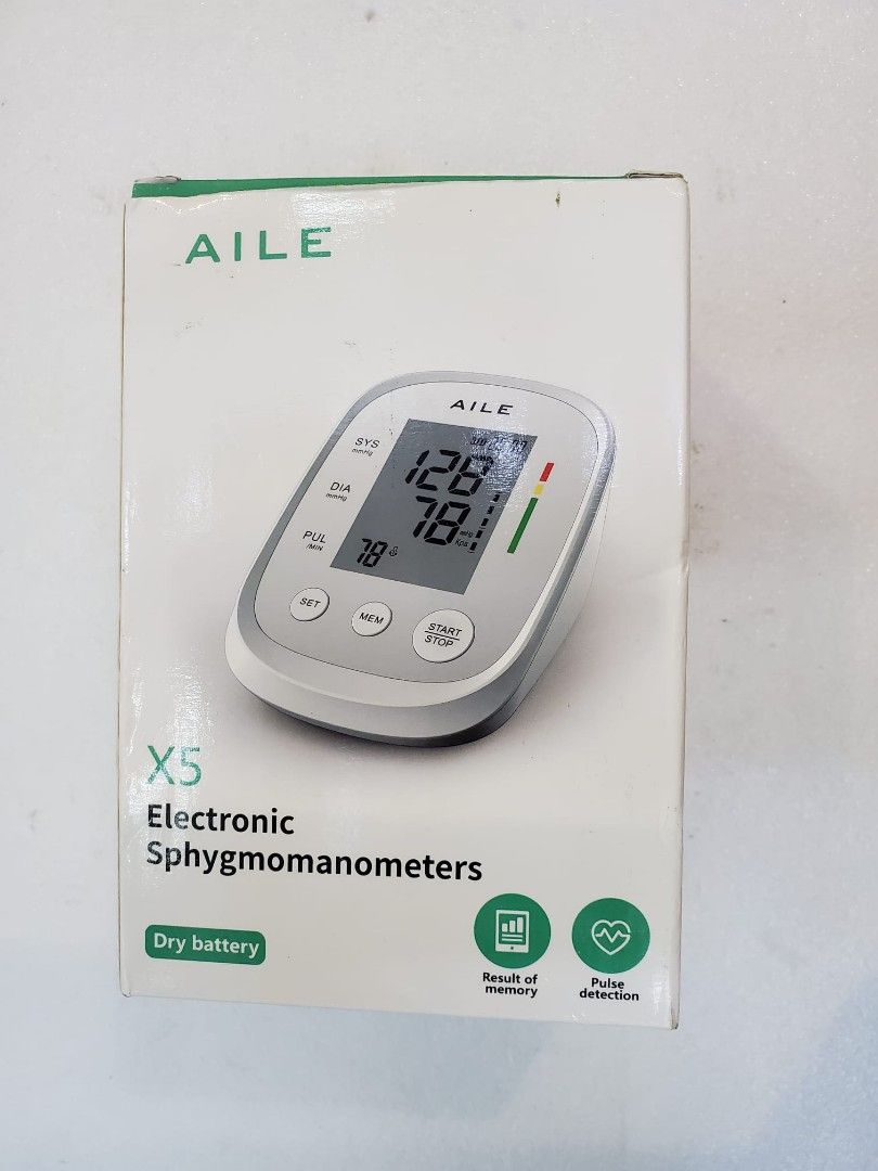 Aile Electronic Sphygmomanometers Blood Pressure Monitor X5, Health