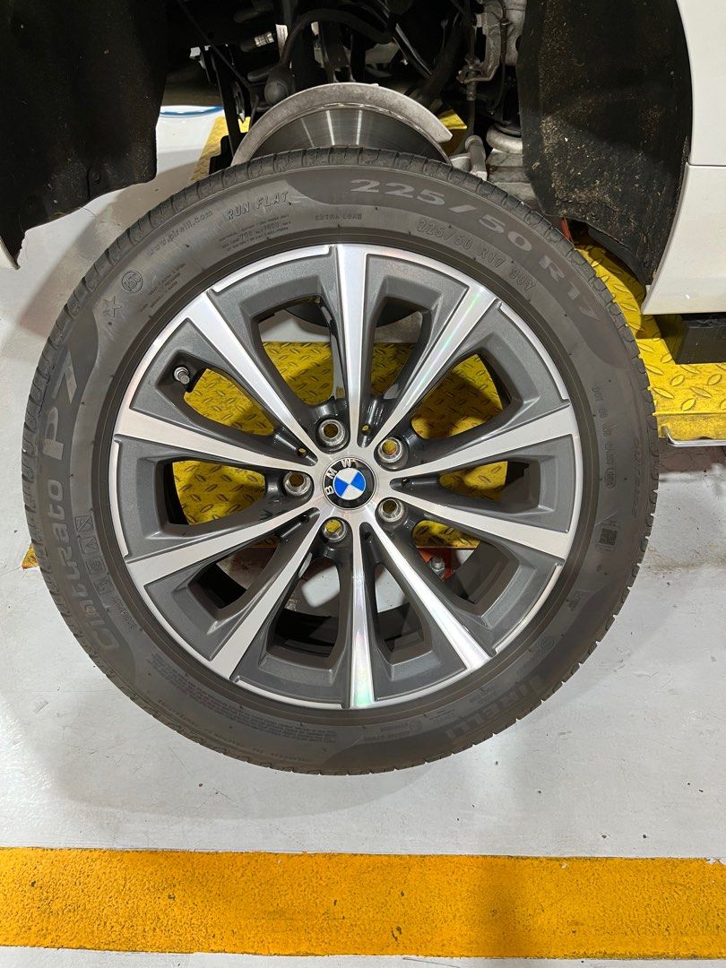 BMW G20 original 17 inches rims and Pirelli tires, Car Accessories ...