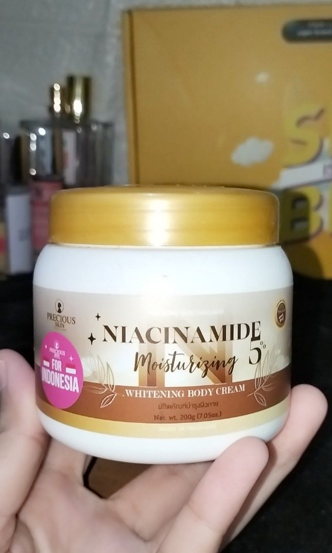 Body cream niacinamide precious skin, Kesehatan & Kecantikan, Kulit
