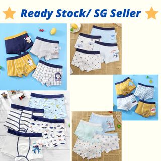 Girl 4 Pcs Set Underwear / Cute Girl Boxer Shorts Set, Babies & Kids,  Babies & Kids Fashion on Carousell