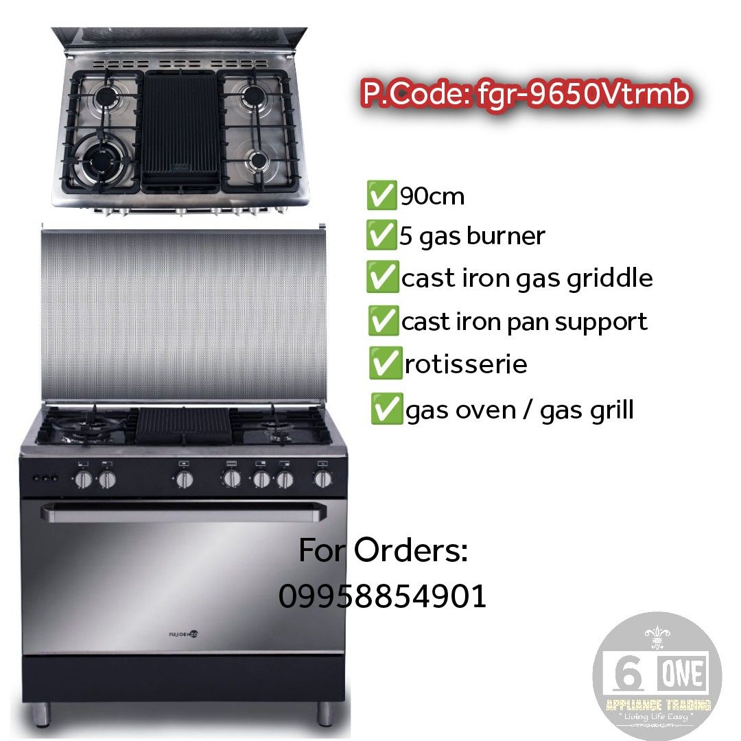 BRAND NEW FUJIDENZO GAS RANGE WITH WARANTY AND RECIEPT, TV & Home
