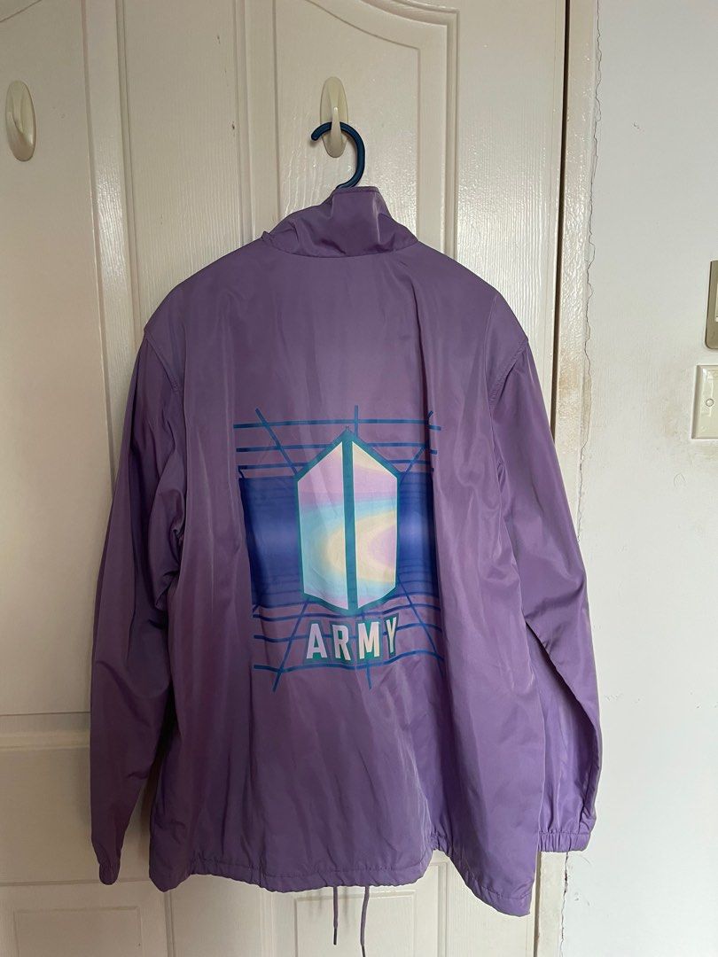Purple hotsell army jacket