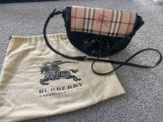Burberry Leather Crossbody Bag