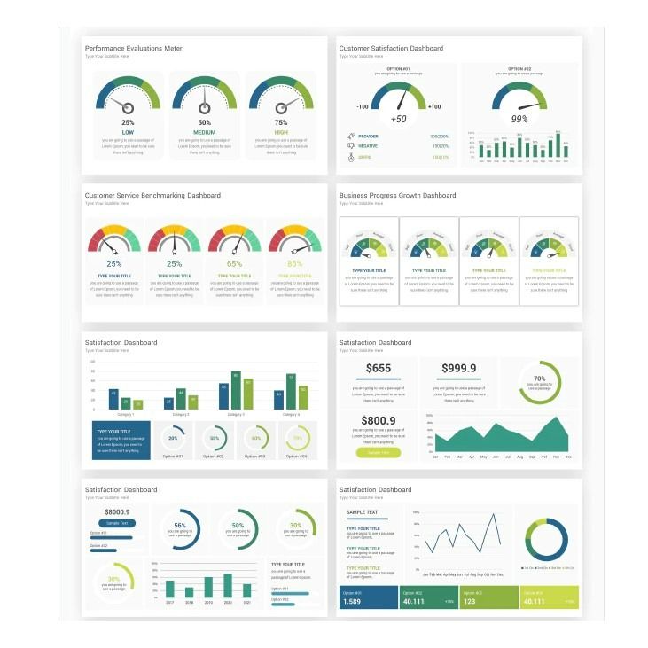 Business KPI Dashboard PowerPoint Template63143028591234111