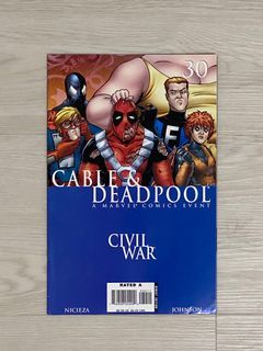 Marvel Comic - Cable & Deadpool - Civil War - Issues 30, 31, 32, 33