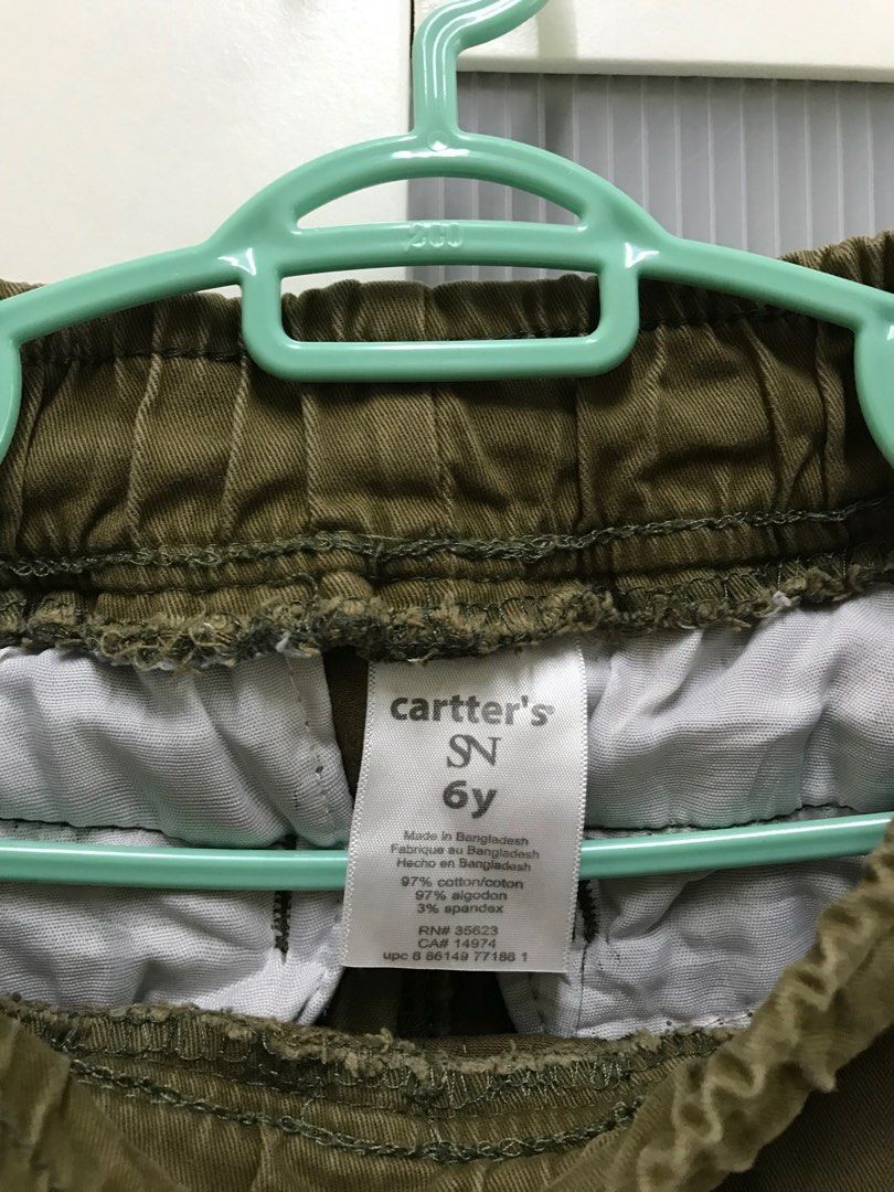 Carter s Olive Green Boy Pants 5 6y Babies Kids Babies Kids