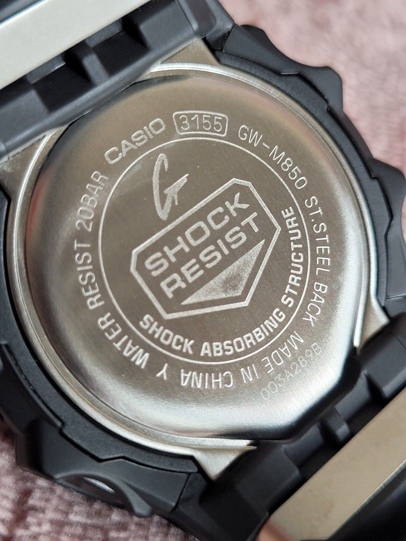 Casio G-SHOCK Multi Band 6 Tough Solar GW-M850, Men's Fashion, Watches ...