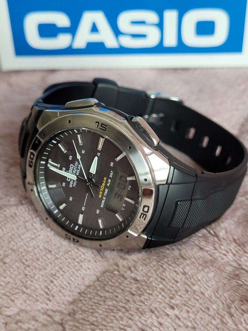 Casio world time wave ceptor best sale