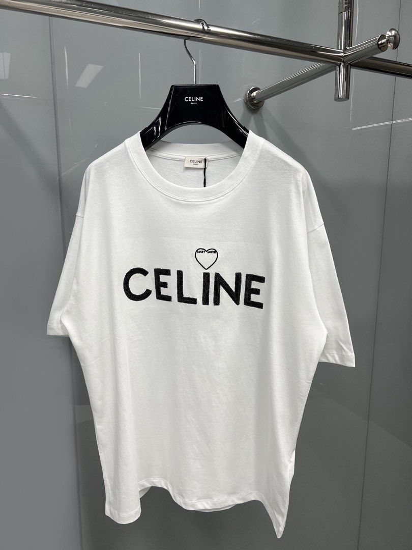 Celine tee, Men's Fashion, Tops & Sets, Tshirts & Polo Shirts on Carousell