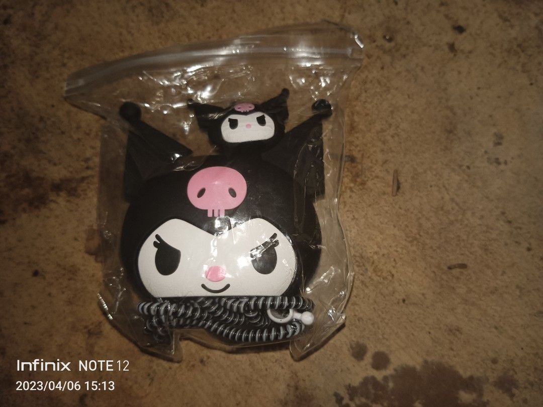 CELLPHONE CHARGER PROTECTOR (Category: Chargers & Cables) located in Caloocan City. Submitted by mazed22 (Listing ID 1224979894, Image 1). Description: It is available in all sanrio and duffy and friends characters. brand new sample pic is the stellalou in a charger of infinix cp..