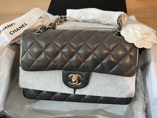 100+ affordable chanel grey bag For Sale, Luxury