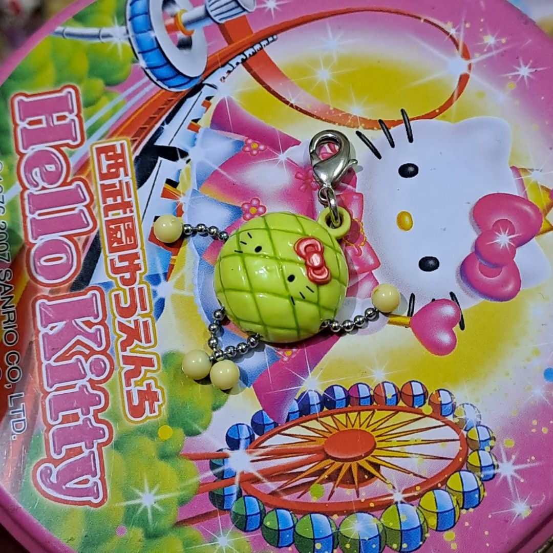 Cinnamoroll & Hello Kitty Gotochi Charms (Category: Character Goods) located in Caloocan City. Submitted by pizziawrites (Listing ID 1225075136, Image 2). Description: Melonpan and melon - SOLD! ♡ Price starts at 150! ☆ Your total may be negotiable especially if you want to get a lot of charms~ just dm me ^-^.