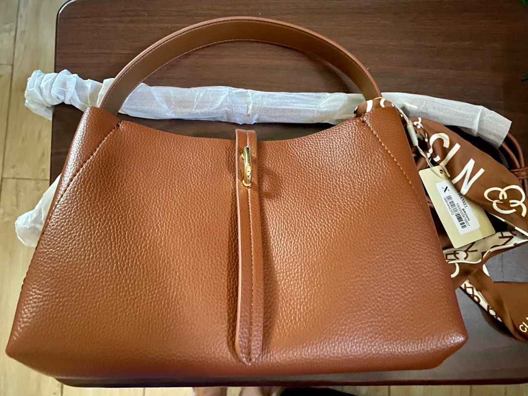 CLN brown bag with adjustable long strap BNWT, Women's Fashion