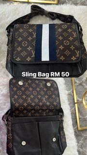 Louis Vuitton Discovery bercetak kanvas dan kulit Beg galas ayat beg galas  lelaki hitam, Luxury, Bags & Wallets on Carousell