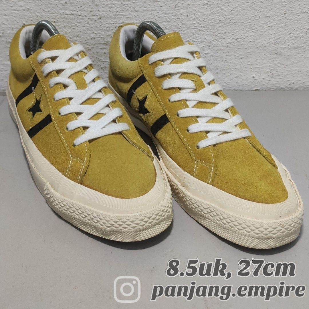 Converse one star mustard store yellow