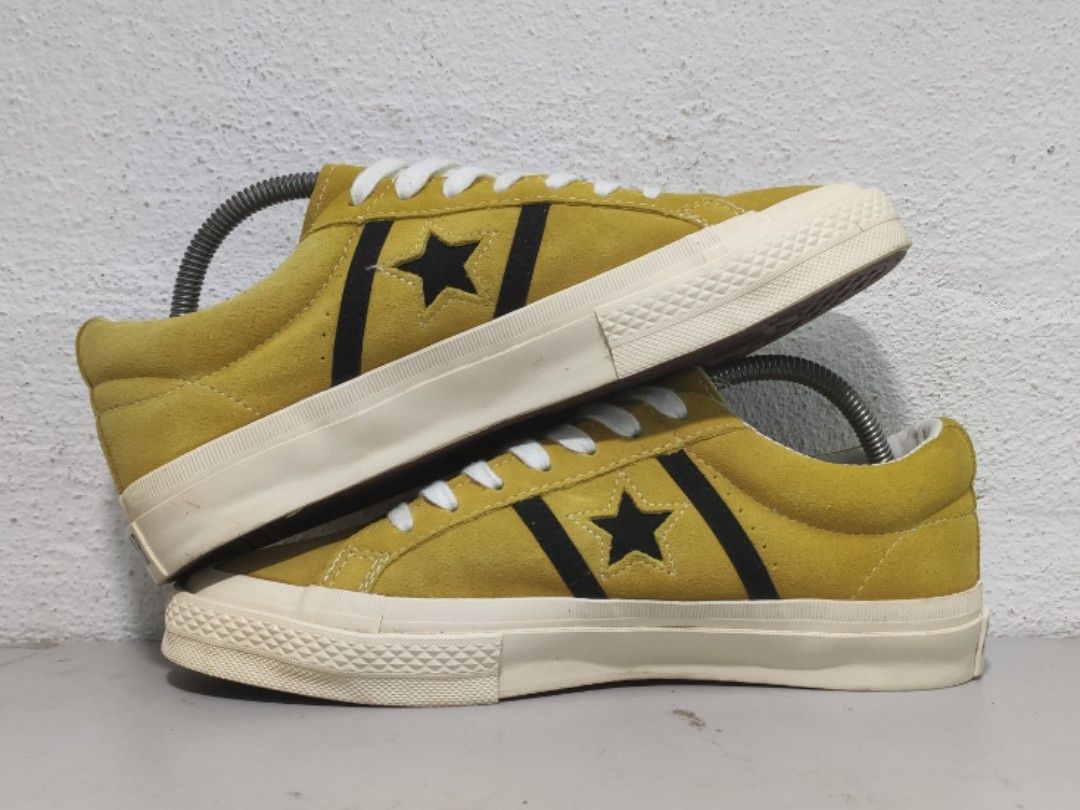 Converse One Star Yellow Mustard 8.5uk Men s Fashion Footwear