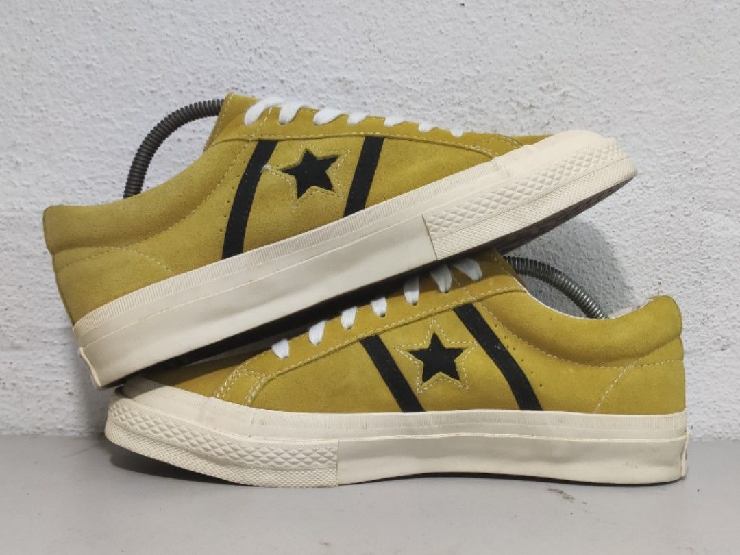 Converse one star mustard yellow sale