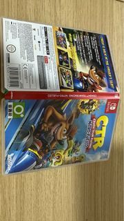 Crash team racing Nintendo switch game