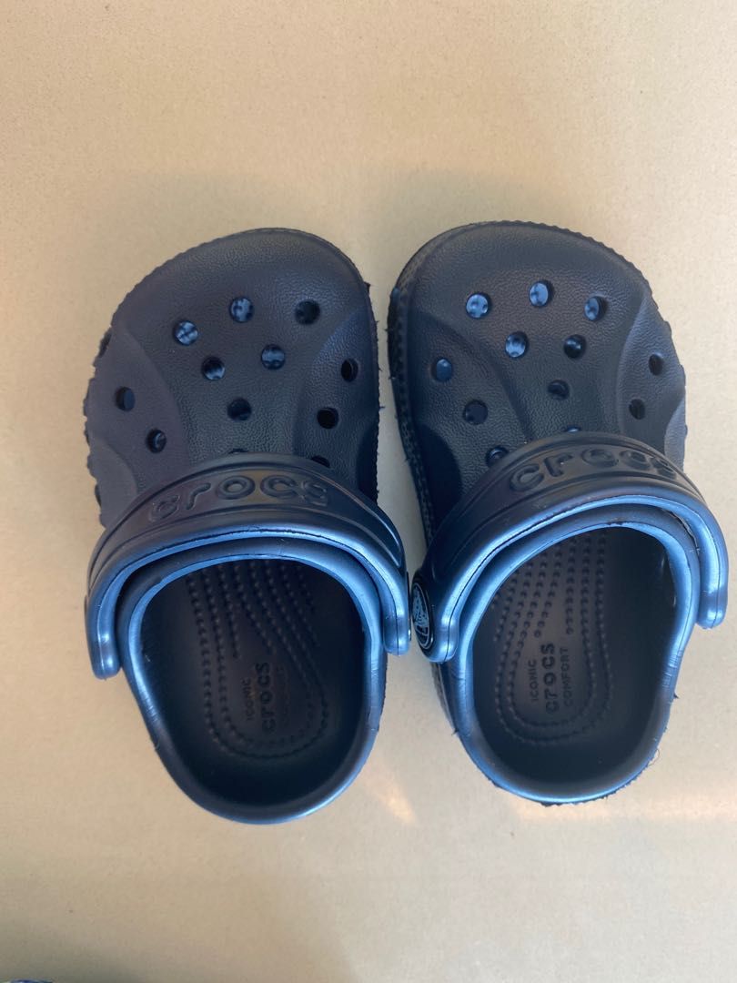 Crocs baby size 4, Babies & Kids, Babies & Kids Fashion on Carousell