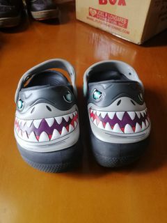 Crocs shark for baby