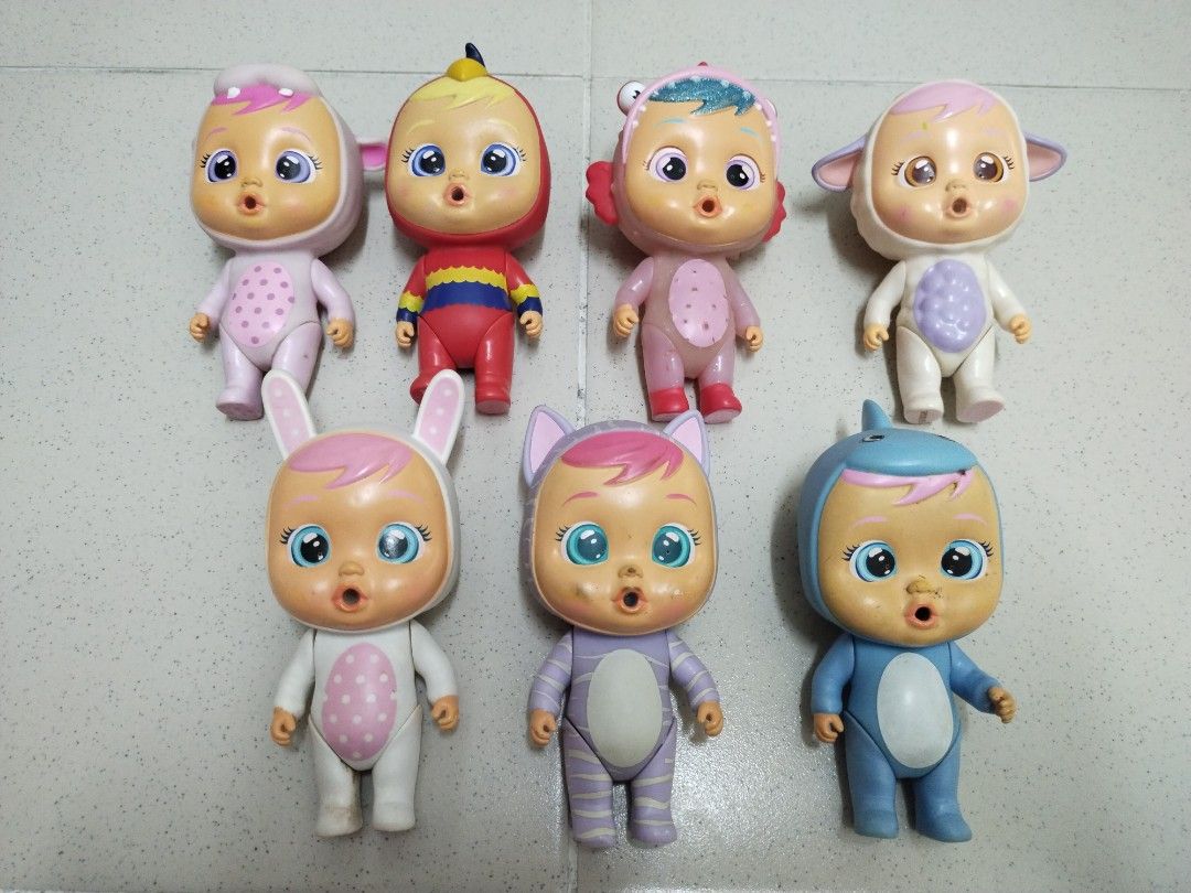 Mini cry baby doll hot sale