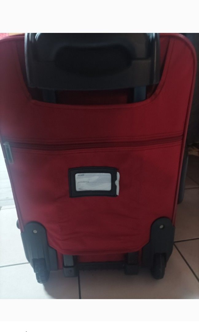 Original Dallas Polo luggage in Red