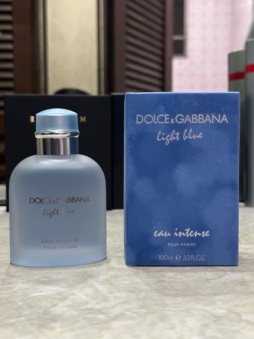 Dolce & Gabbana Light Blue Eau Intense 100mL, Beauty & Personal Care